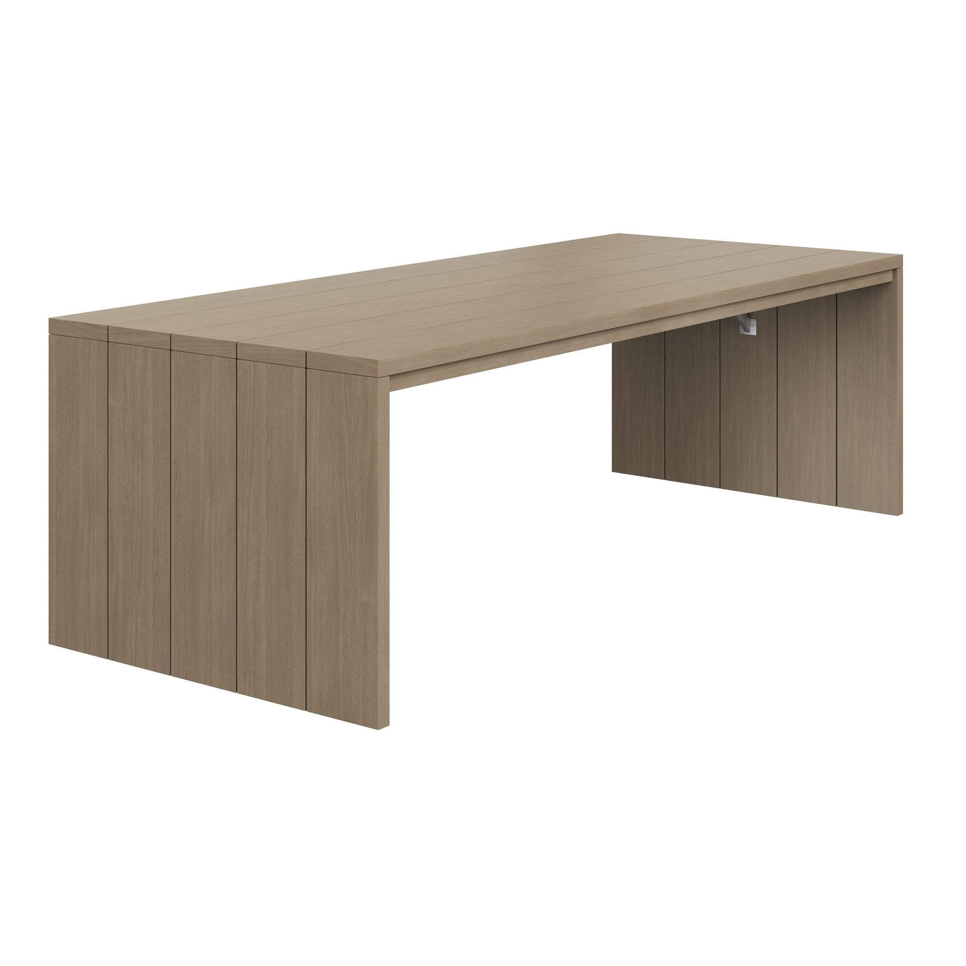 Sunpan Viga Dining Table - Drift Brown - 94.5" - 110828 - Sunpan - $4998.00