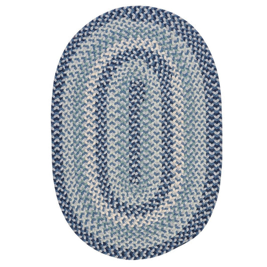 Colonial Mills Boston Common Rug - Capeside Blue - Oval - BC53R024X036 - Colonial Mills - $53.75
