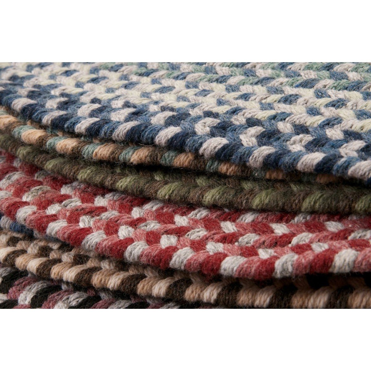 Colonial Mills Boston Common Rug - Capeside Blue - Round - BC53R036X036 - Colonial Mills - $117.50