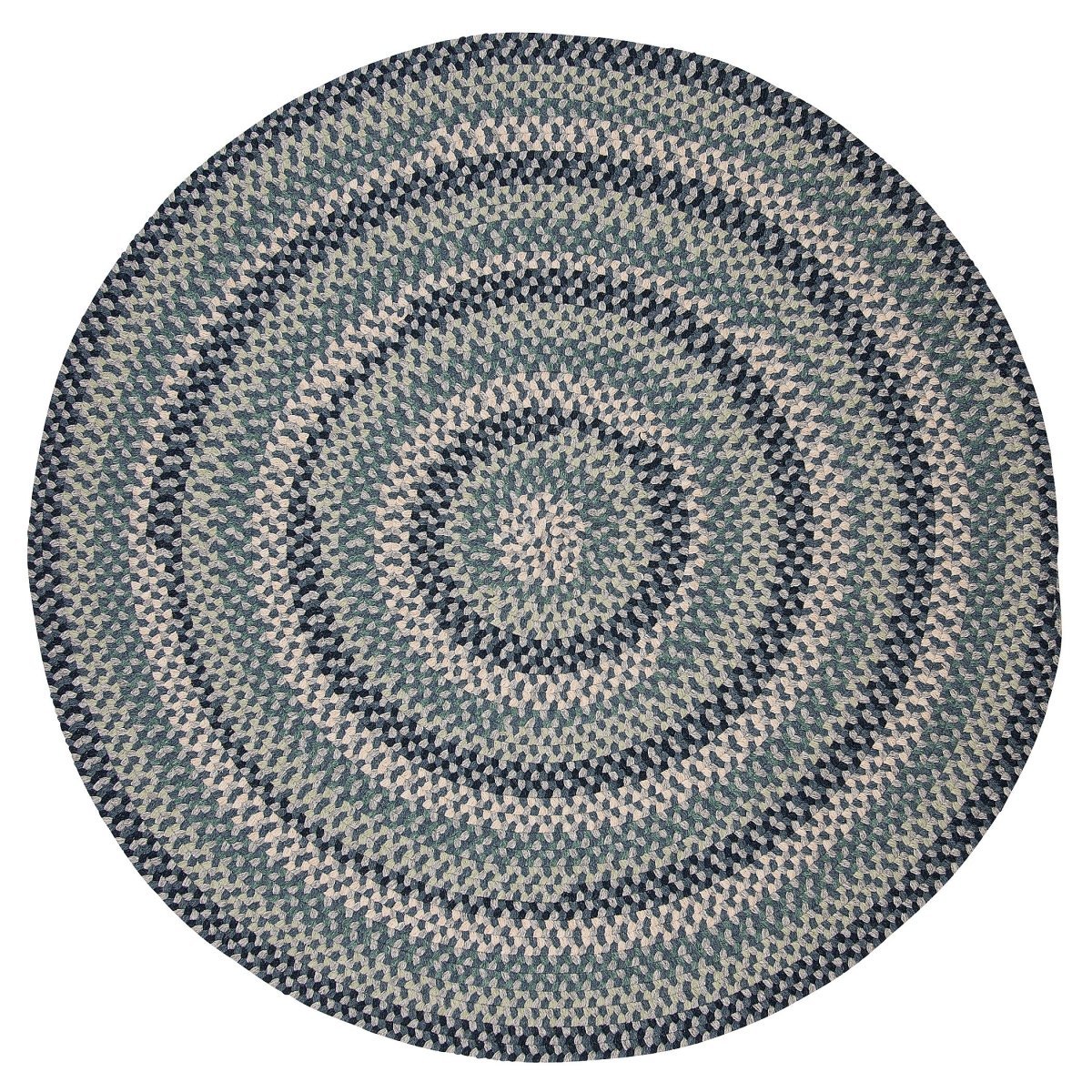 Colonial Mills Boston Common Rug - Capeside Blue - Round - BC53R036X036 - Colonial Mills - $117.50