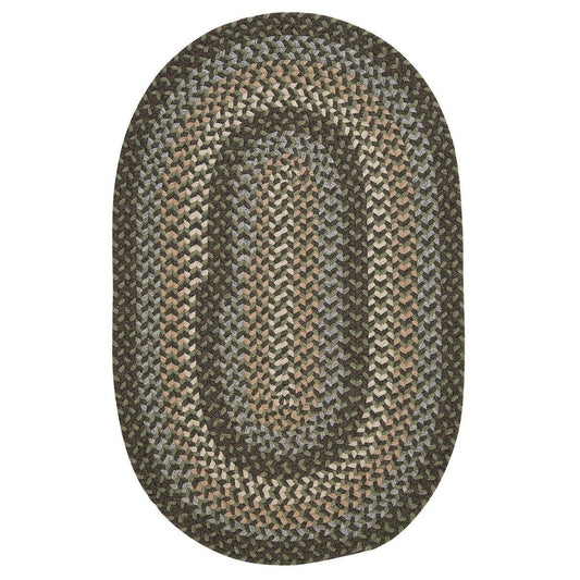 Colonial Mills Boston Common Rug - Moss Green - Oval - BC63R024X036 - Colonial Mills - $53.75