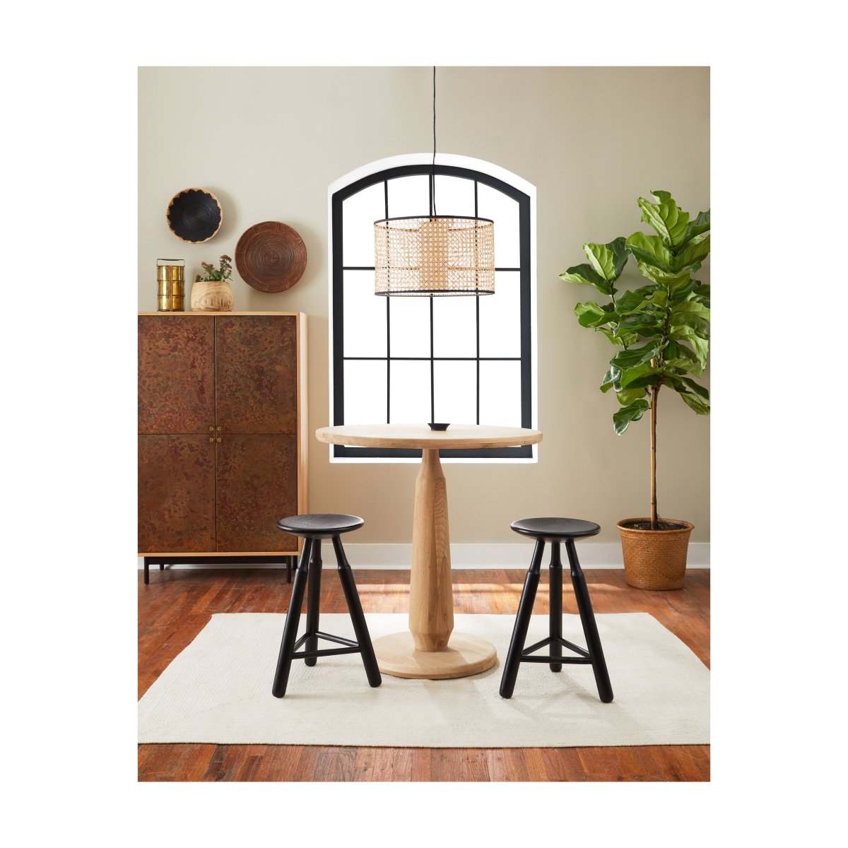 Dowel Counter Stool - Charcoal - Union Home - DIN00155 - Union Home Furniture - $502.00