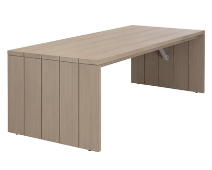 Sunpan Viga Dining Table - Drift Brown - 94.5" - 110828 - Sunpan - $4998.00