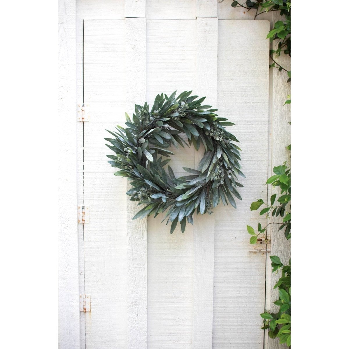 Kalalou - ARTIFICIAL EUCALYPTUS WREATH - CYF1417 - CYF1417 - Kalalou - $117.95