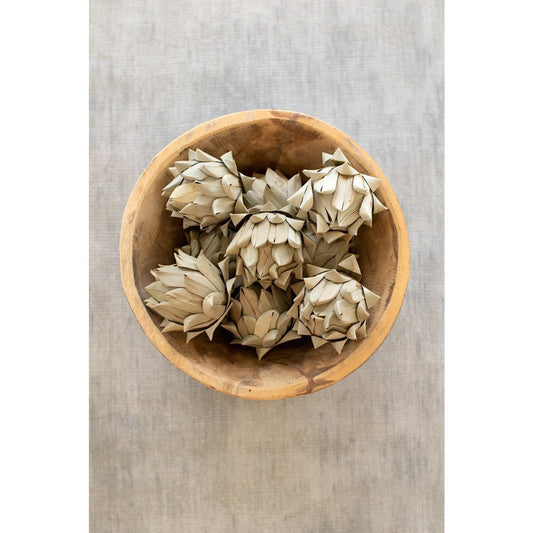 Kalalou - BAG OF NINE FAUX ARTICHOKES - NATURAL - NTRP1016 - NTRP1016 - Kalalou - $95.95