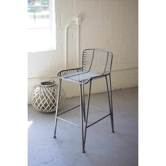 Kalalou - Metal Bar Stool - CHW1008 - Kalalou - $197.95