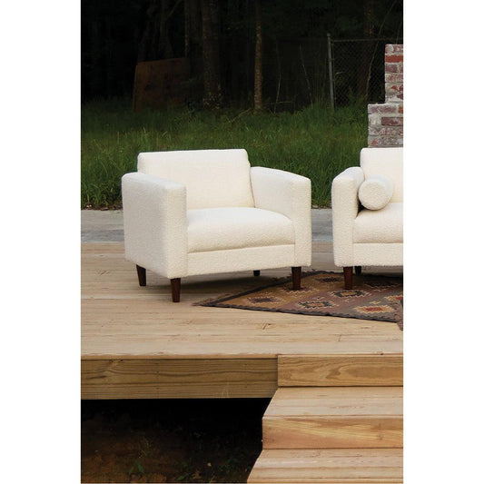 Kalalou - Pearl Boucle Club Chair - MD1016 - Kalalou - $1097.95