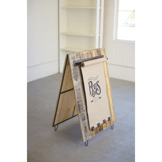 Kalalou - Recycled Wood Sandwich Board - CQ7424 - Kalalou - $249.95