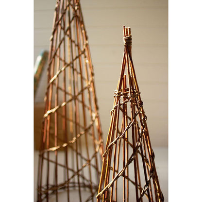 Kalalou set of three nesting twig christmas trees - CLAN1112 - CLAN1112 - Kalalou - $97.95