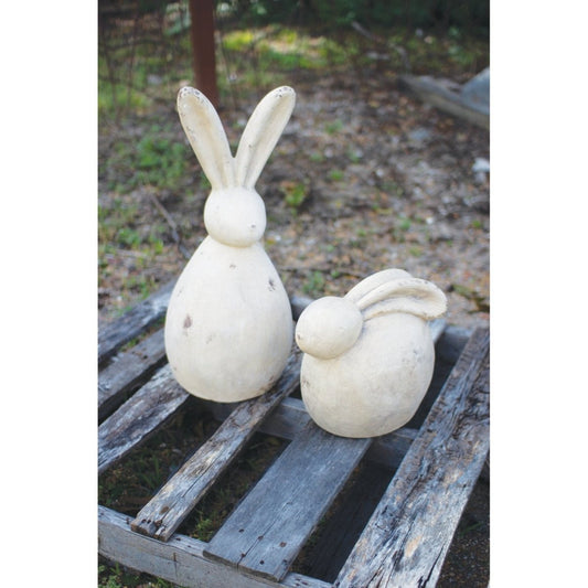 Kalalou - SET OF TWO RABBIT SCULPTURES - CHE1270 - CHE1270 - Kalalou - $137.95