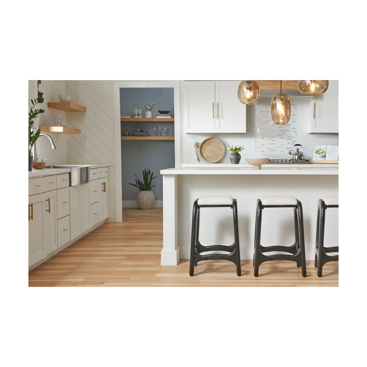 Luna Counter Stool 26" - Charcoal - Union Home - DIN00286 - Union Home Furniture - $622.00