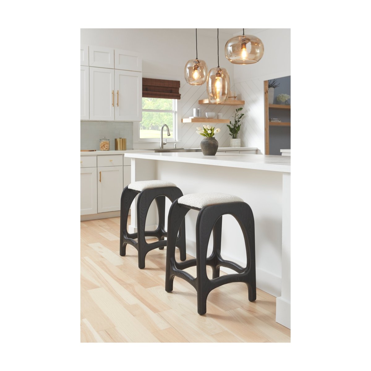Luna Counter Stool 26" - Charcoal - Union Home - DIN00286 - Union Home Furniture - $622.00
