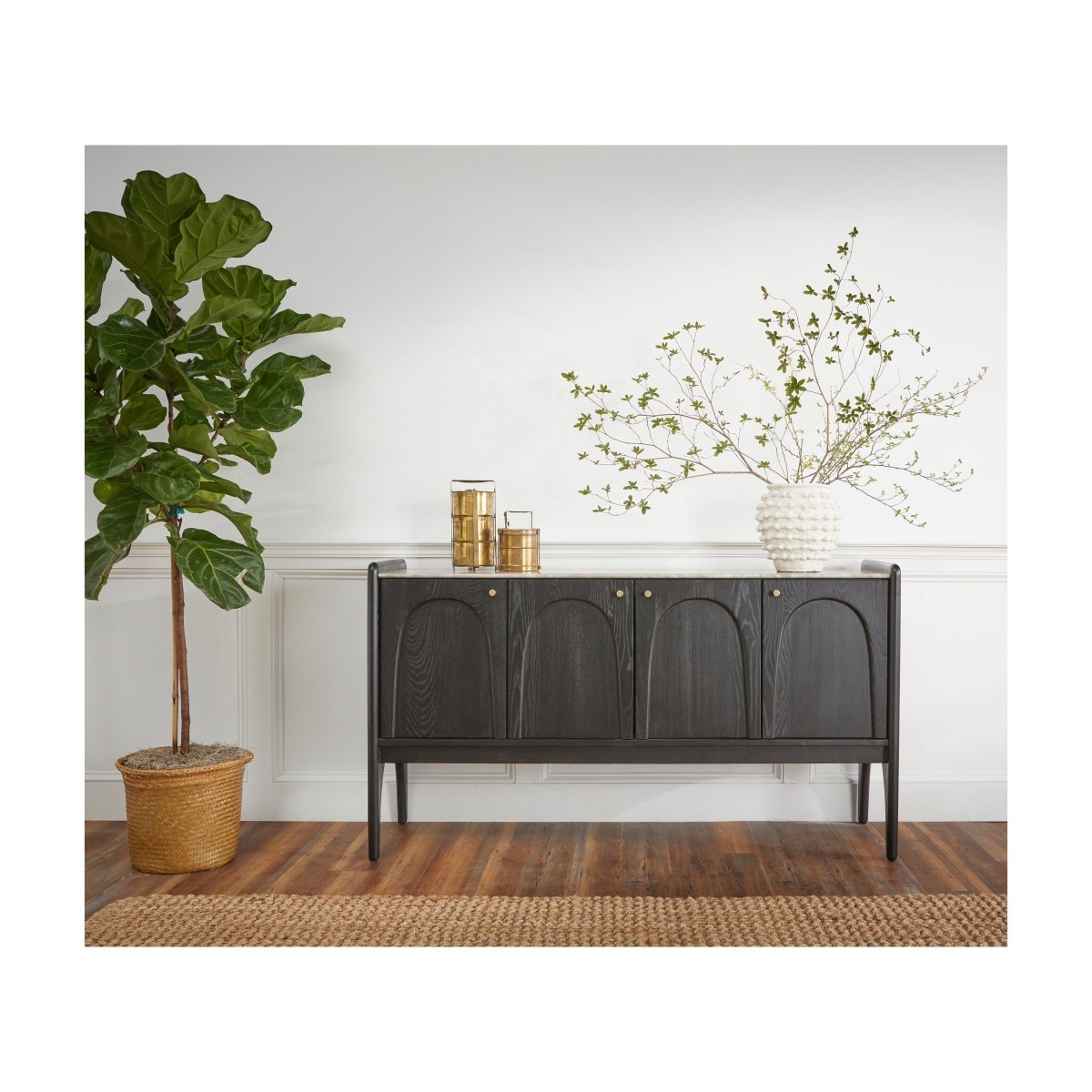 Luna Sideboard- Charcoal - Union Home - LVR00657 - Union Home Furniture - $2508.00