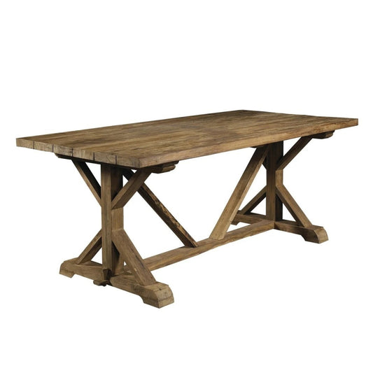 Padmas Plantation Xena Reclaimed Outdoor Teak Dining Table - OL-XEN13-79 - Padmas Plantation - $2256.00