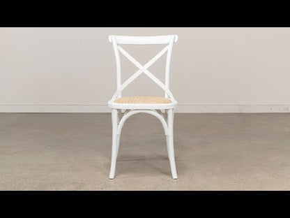 Sarreid - Tuileries Side Chair  White - White - FrenchCountry - set of 2