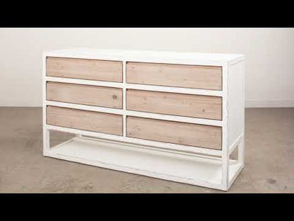 Sarreid - Connor Sideboard - White - Transitional