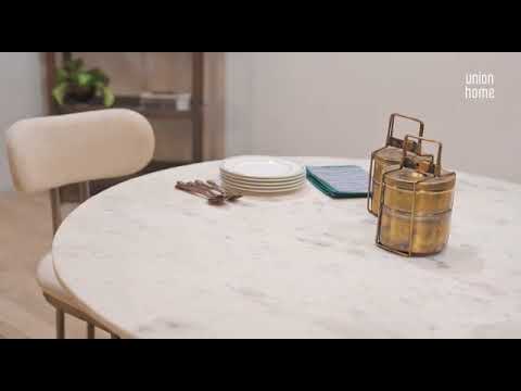 Union Home Shorefront Dining Table Set - Round - Contemporary