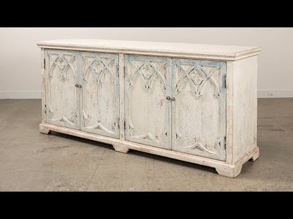 Sarreid - Alambra Sideboard - White - Traditional