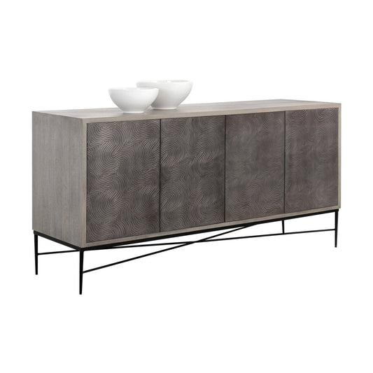 Sunpan Algarve Sideboard - Grey - 108705 - Sunpan - $2998.00