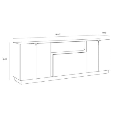 Sunpan Arezza Sideboard - 108811 - Sunpan - $2798.00