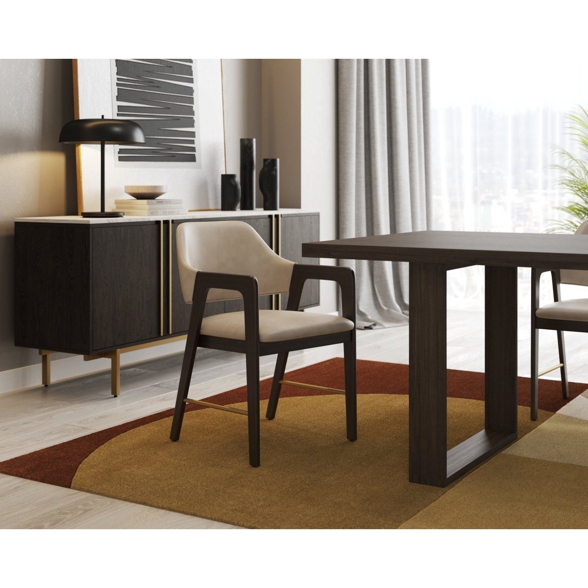 Sunpan Briar Sideboard - Dark Brown - 107441 - Sunpan - $4198.00