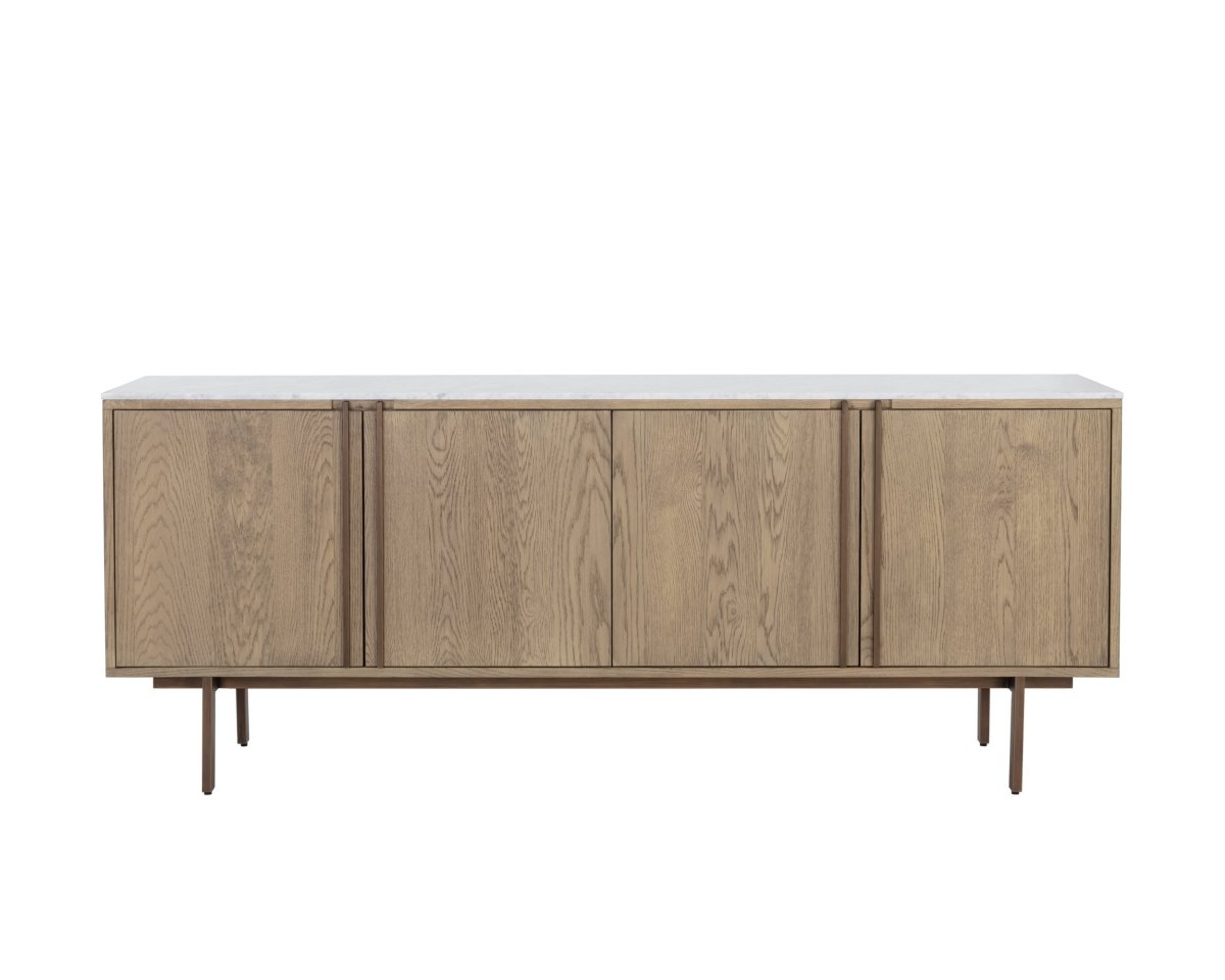 Sunpan Briar Sideboard - Weathered Oak - 107442 - Sunpan - $4198.00