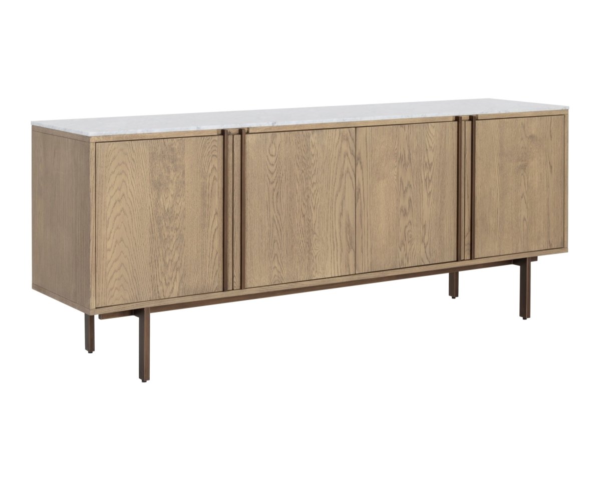 Sunpan Briar Sideboard - Weathered Oak - 107442 - Sunpan - $4198.00