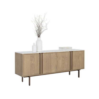 Sunpan Briar Sideboard - Weathered Oak - 107442 - Sunpan - $4198.00