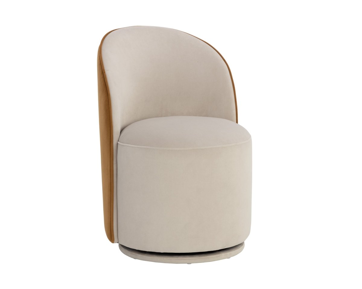 Sunpan Cavoli Swivel Dining Chair - 109916 - Sunpan - $698.00