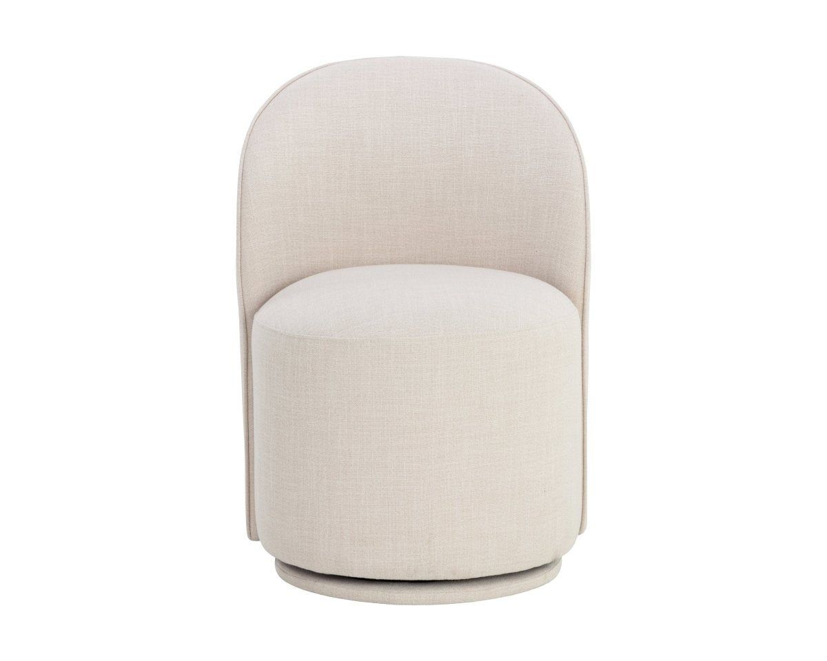 Sunpan Cavoli Swivel Dining Chair - 109916 - Sunpan - $698.00