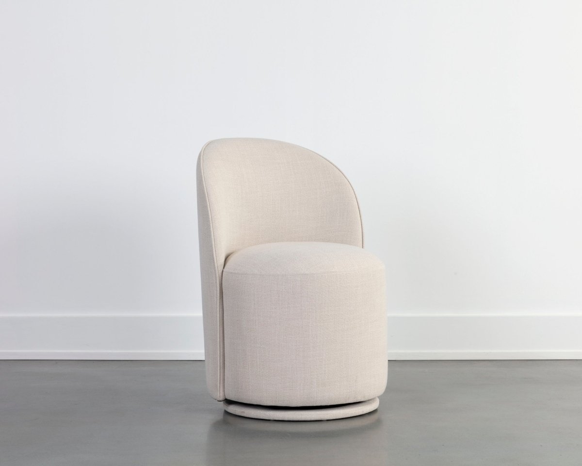 Sunpan Cavoli Swivel Dining Chair - 109916 - Sunpan - $698.00