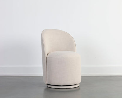 Sunpan Cavoli Swivel Dining Chair - 109916 - Sunpan - $698.00