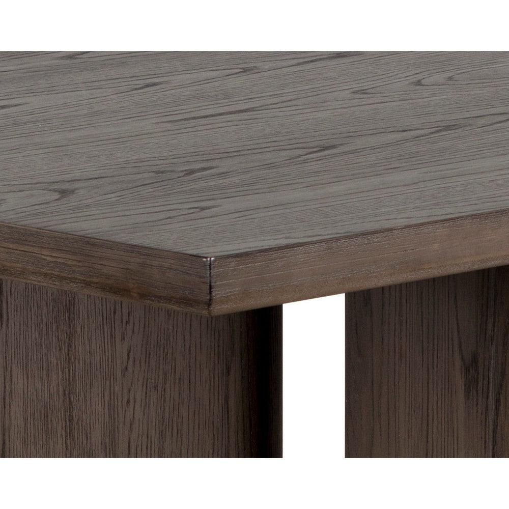 Sunpan Contemporary Giulietta Dining Table - Rectangular - Dark Brown - 90.5" - Solid Wood, Seats 6 - 107268 - Sunpan - $3398.00