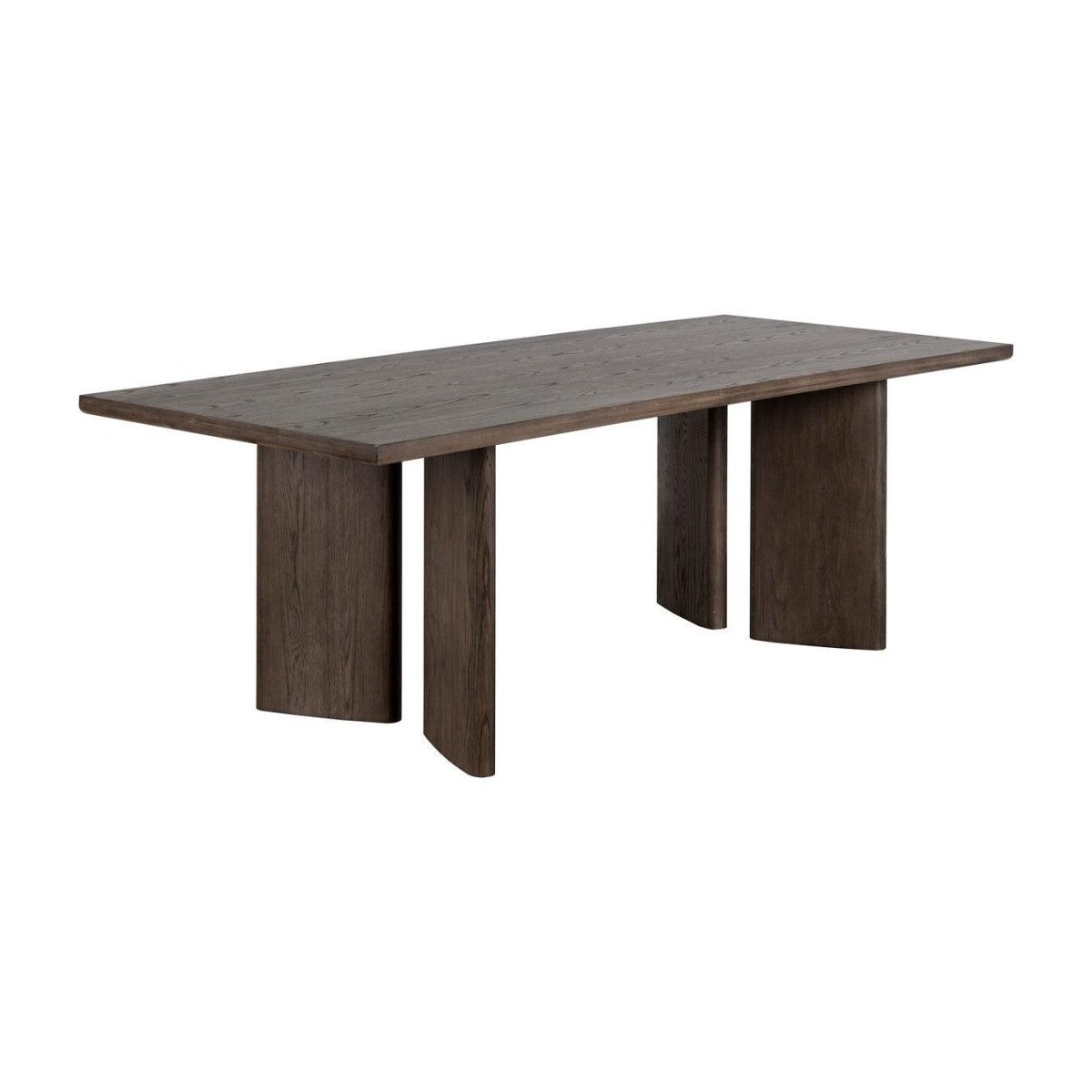 Sunpan Contemporary Giulietta Dining Table - Rectangular - Dark Brown - 90.5" - Solid Wood, Seats 6 - 107268 - Sunpan - $3398.00