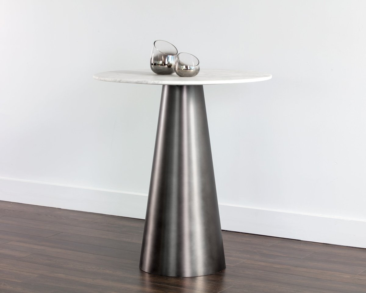 Sunpan Damon Bar Table - Gunmetal - 104427 - Sunpan - $2998.00
