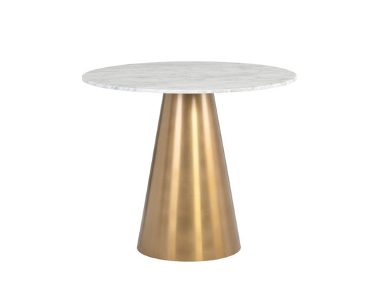 Sunpan Damon Bistro Table - Gold - 35.5" - 104426 - Sunpan - $2698.00