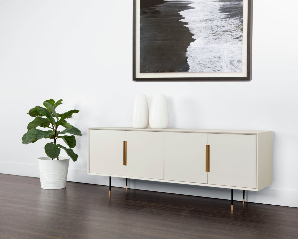 Sunpan Danbury Sideboard - Modern Cream - 109758 - Sunpan - $2998.00