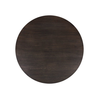 Sunpan Elina Dining Table - Round - Brown Oak - 54", Seats 6 - 111023 - Sunpan - $3098.00