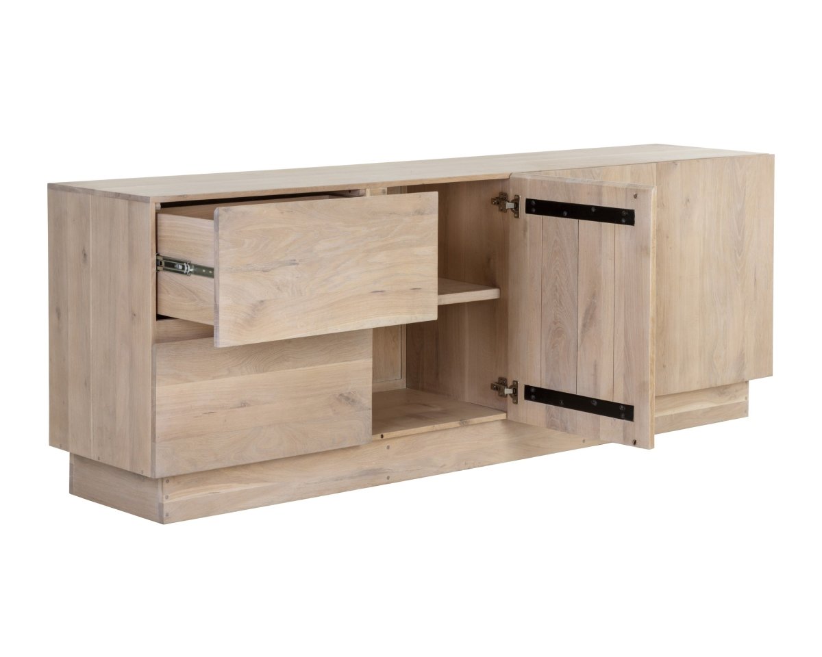 Sunpan Elina Sideboard - Light Oak - 111026 - Sunpan - $3598.00