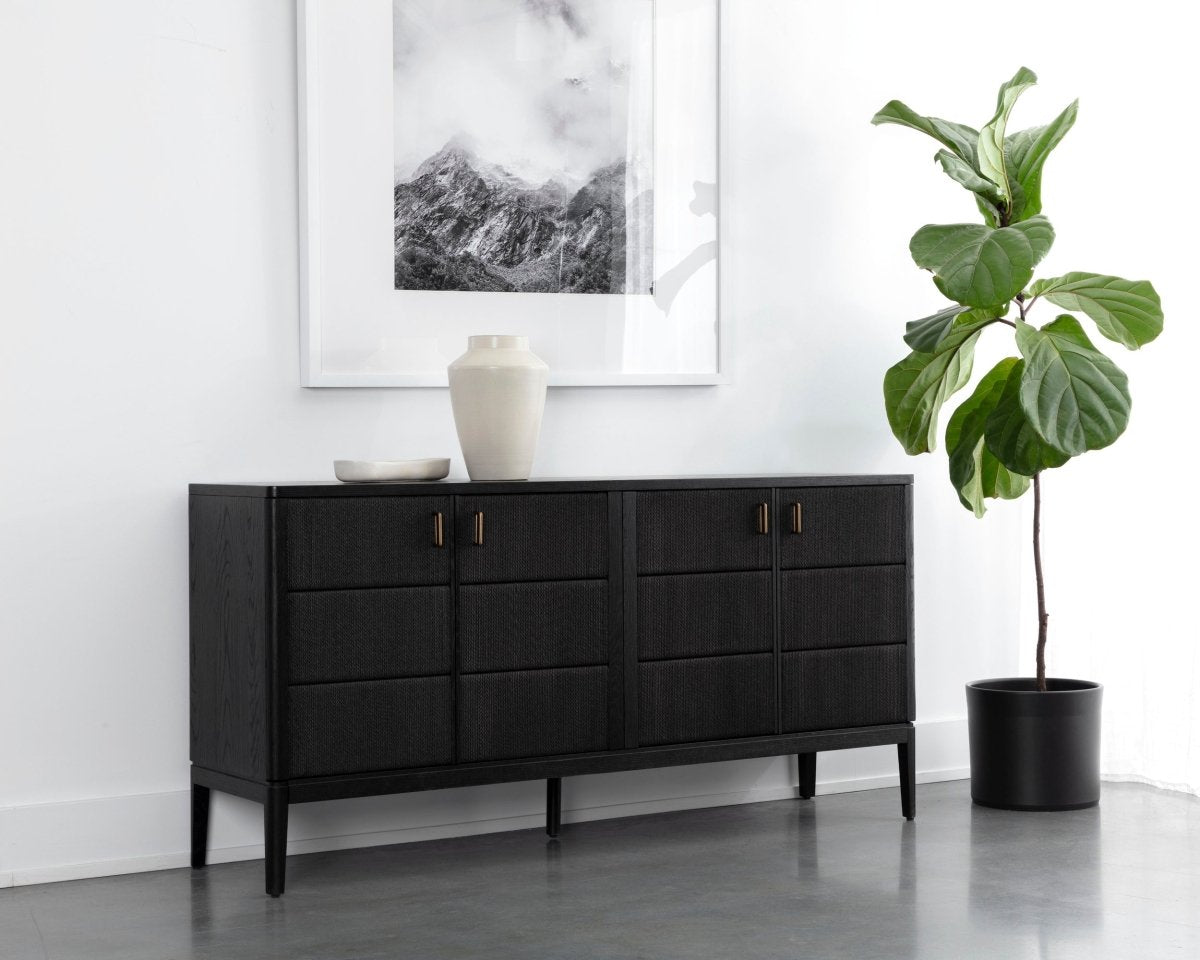Sunpan Etienne Sideboard - Black - 111313 - Sunpan - $2598.00