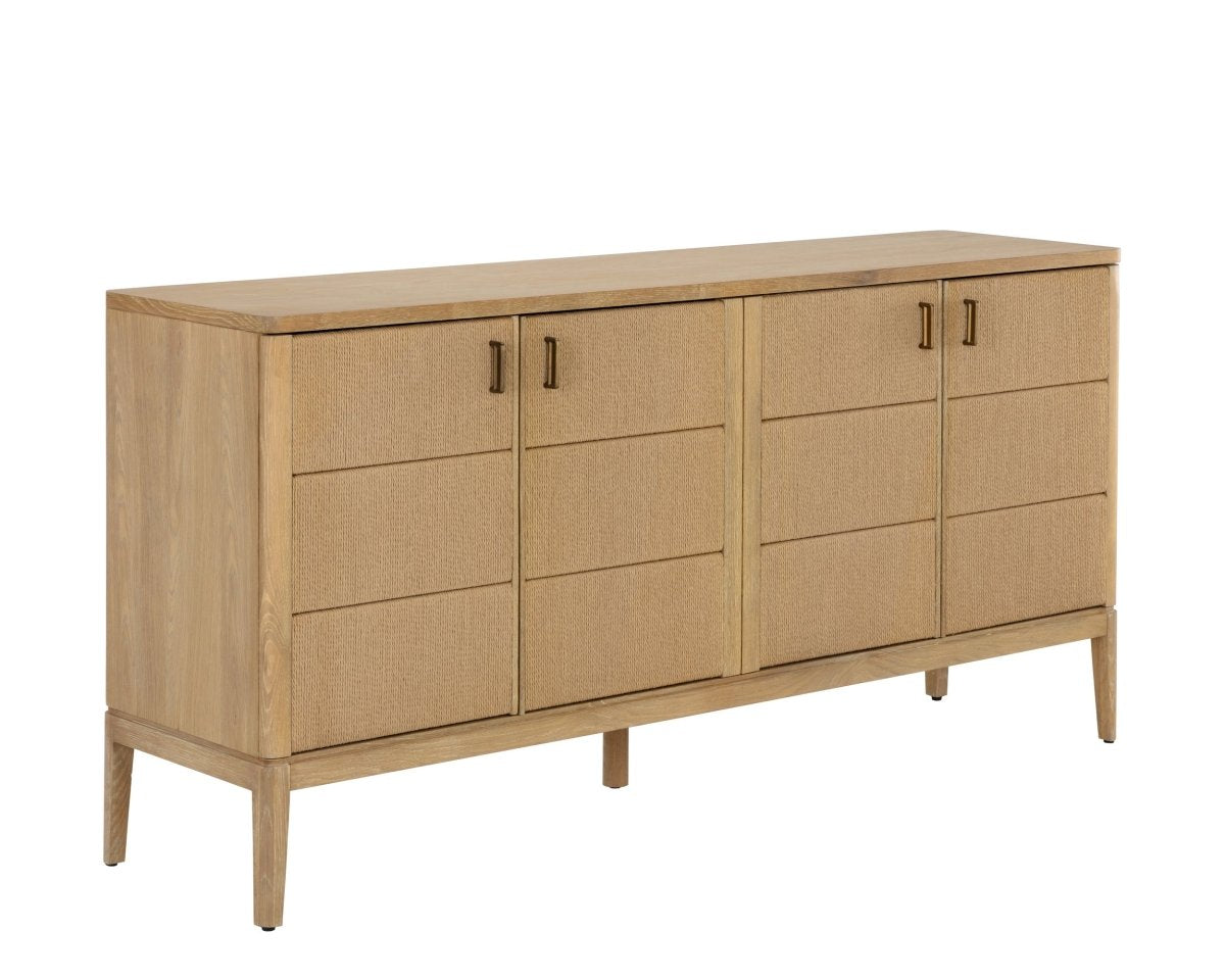 Sunpan Etienne Sideboard - Rustic Oak - 110122 - Sunpan - $2598.00