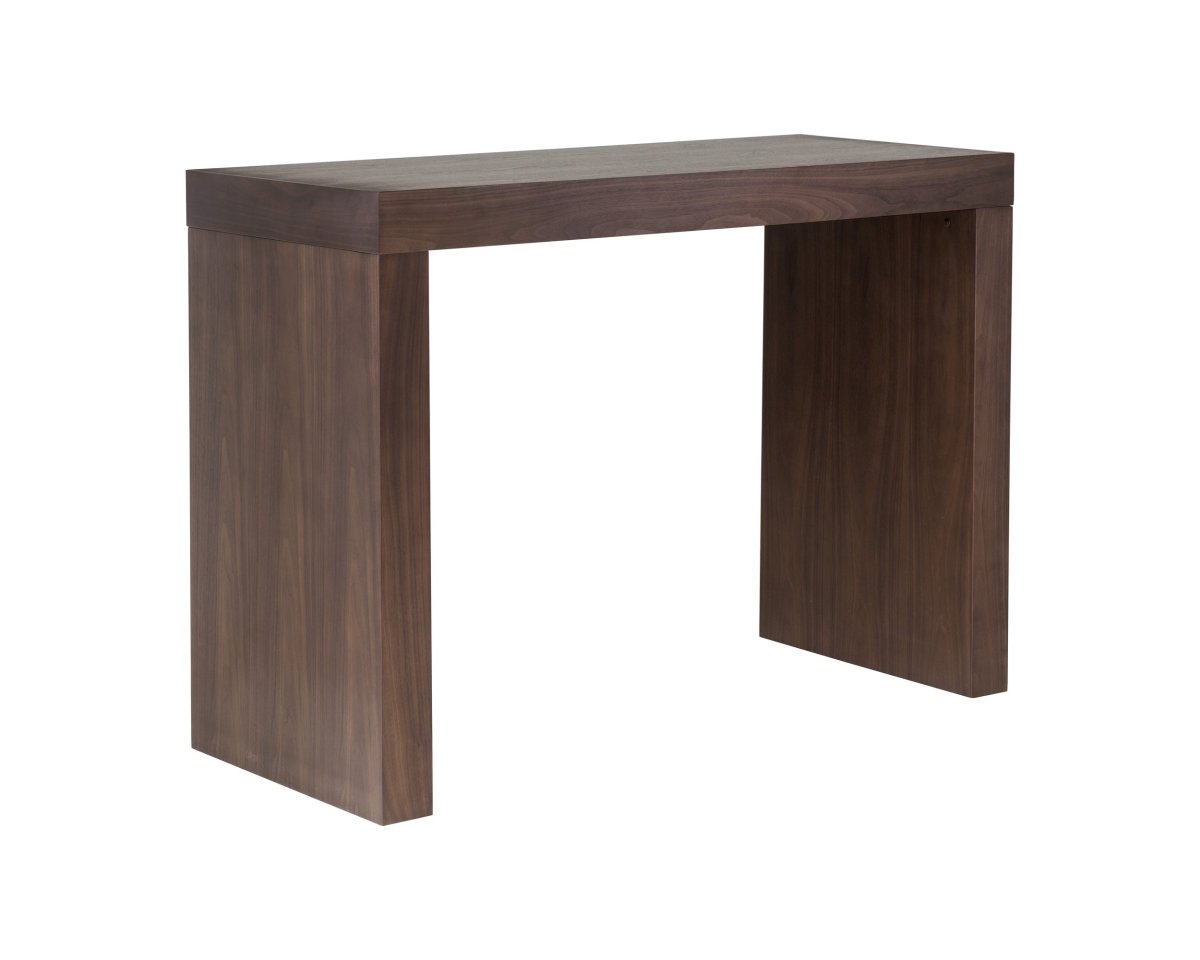 Sunpan Faro Bar Table - Walnut - 105705 - Sunpan - $998.00
