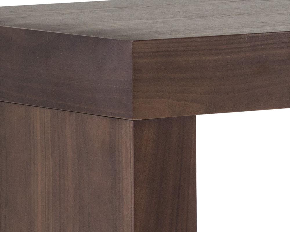 Sunpan Faro Bar Table - Walnut - 105705 - Sunpan - $998.00