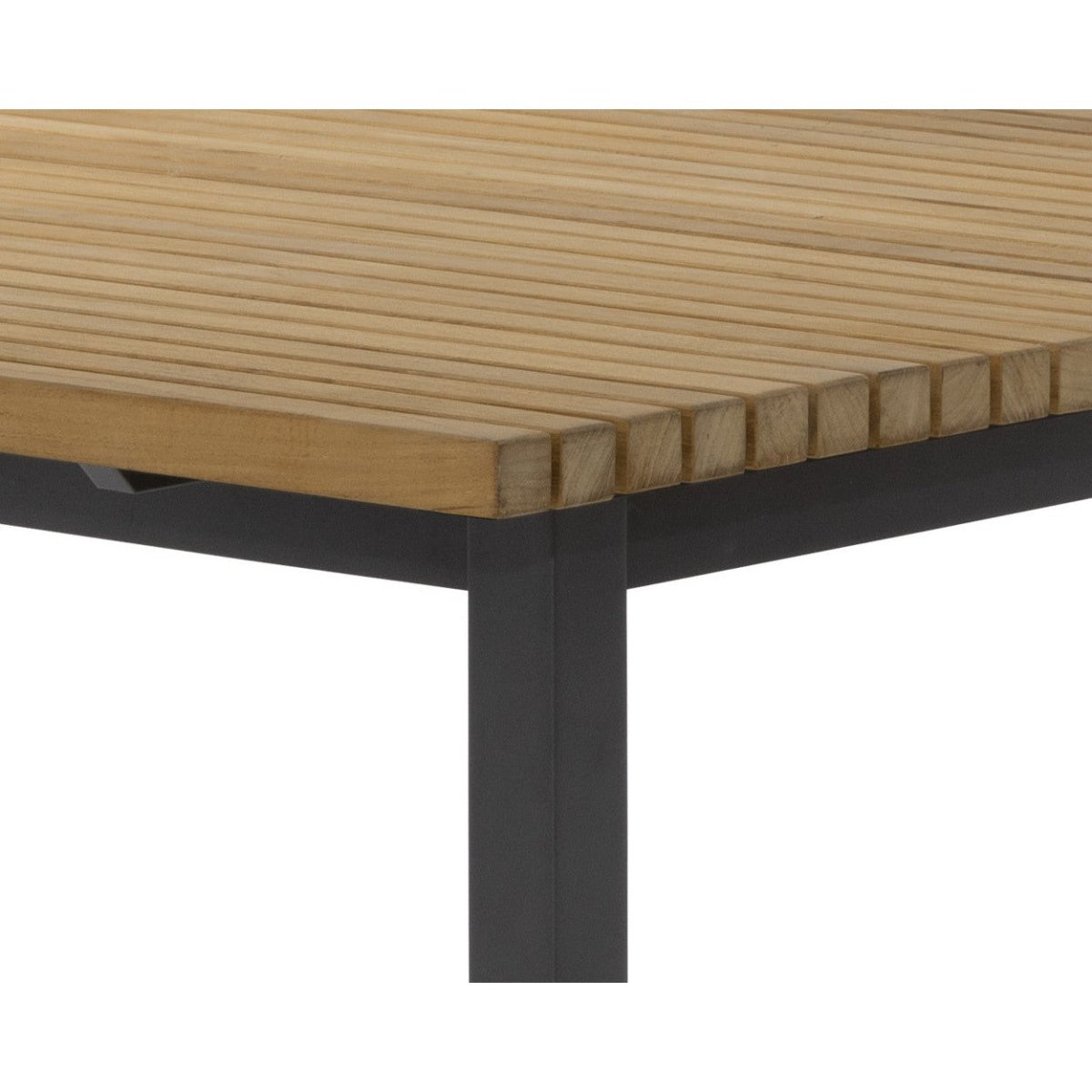 Sunpan Geneve Extension Dining Table - Natural - 80" To 104" - 109494 - Sunpan - $4598.00