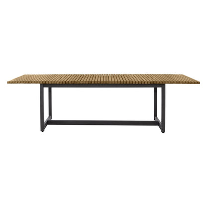 Sunpan Geneve Extension Dining Table - Natural - 80" To 104" - 109494 - Sunpan - $4598.00