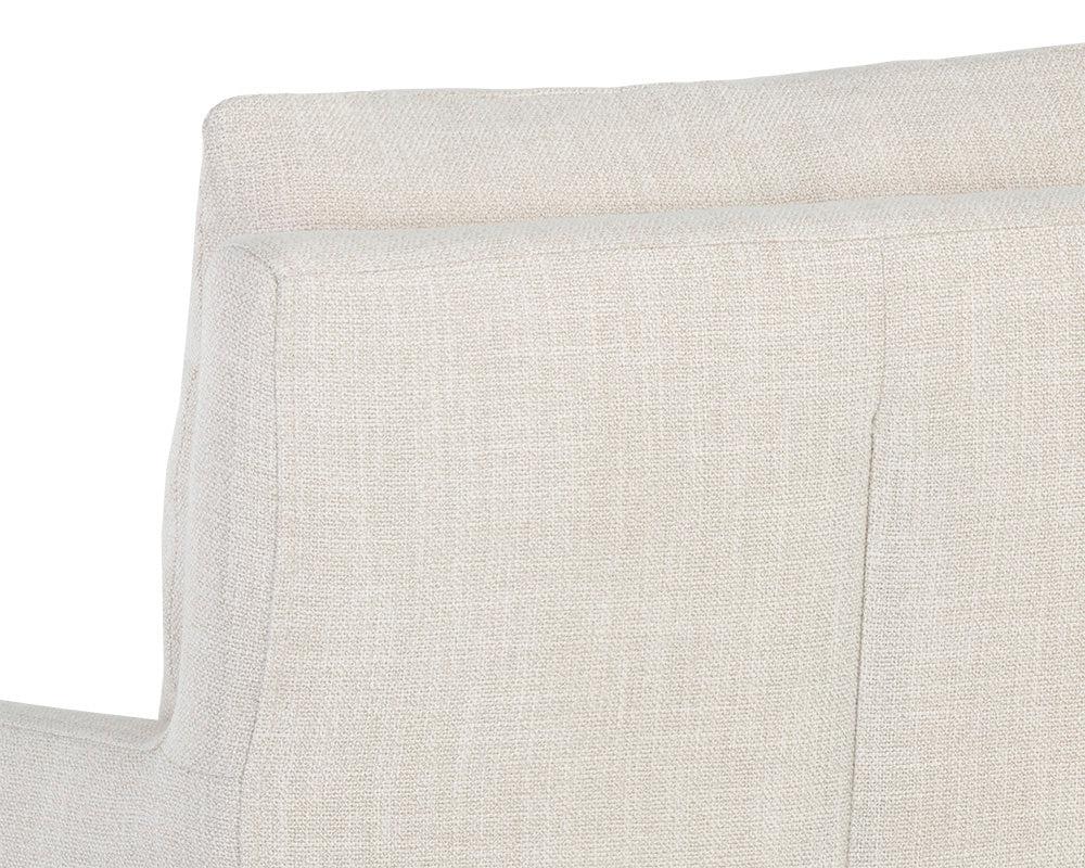 Sunpan Glenrose Wheeled Dining Armchair - 106570 - Sunpan - $798.00