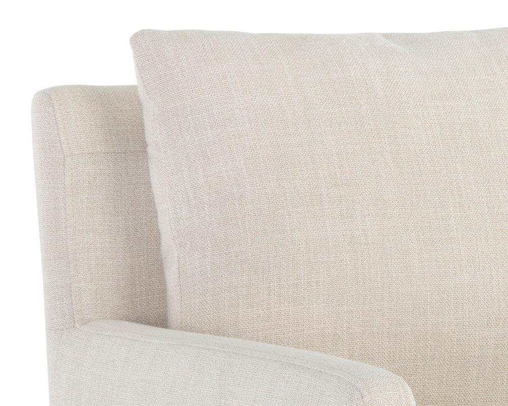 Sunpan Glenrose Wheeled Dining Armchair - 106570 - Sunpan - $798.00