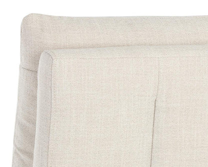 Sunpan Glenrose Wheeled Dining Chair - 107449 - Sunpan - $678.00