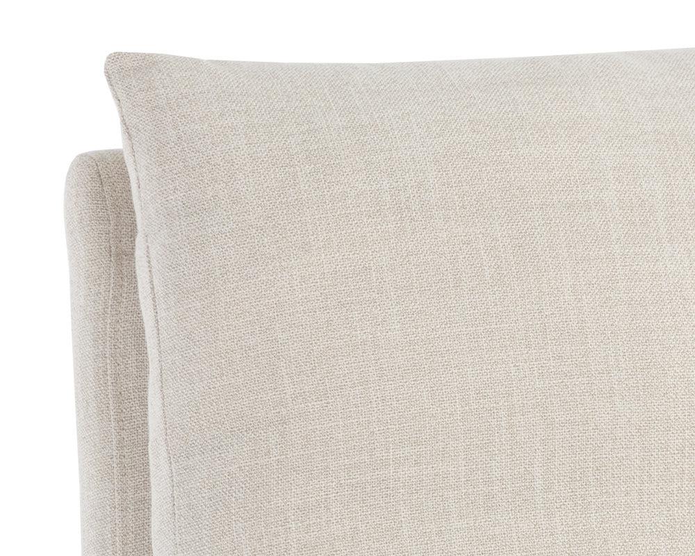 Sunpan Glenrose Wheeled Dining Chair - 107449 - Sunpan - $678.00