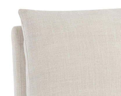 Sunpan Glenrose Wheeled Dining Chair - 107449 - Sunpan - $678.00